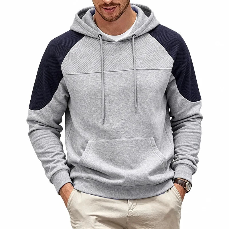 PATCHWORK WINTER SWEATER FOR MEN