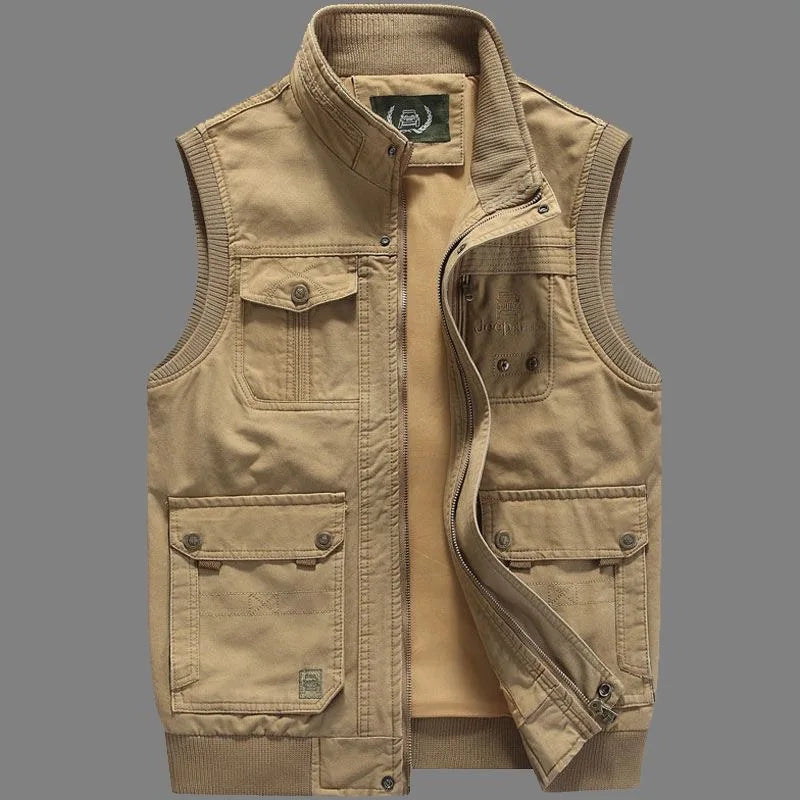 PLUSH ZIP SWEATER FOR MEN