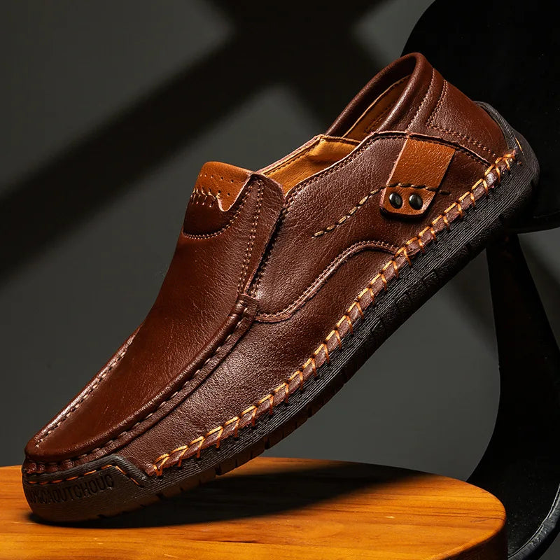 HARRISON OF CALIFORNIA | CLASSIC MEN'S LEATHER LOAFERS