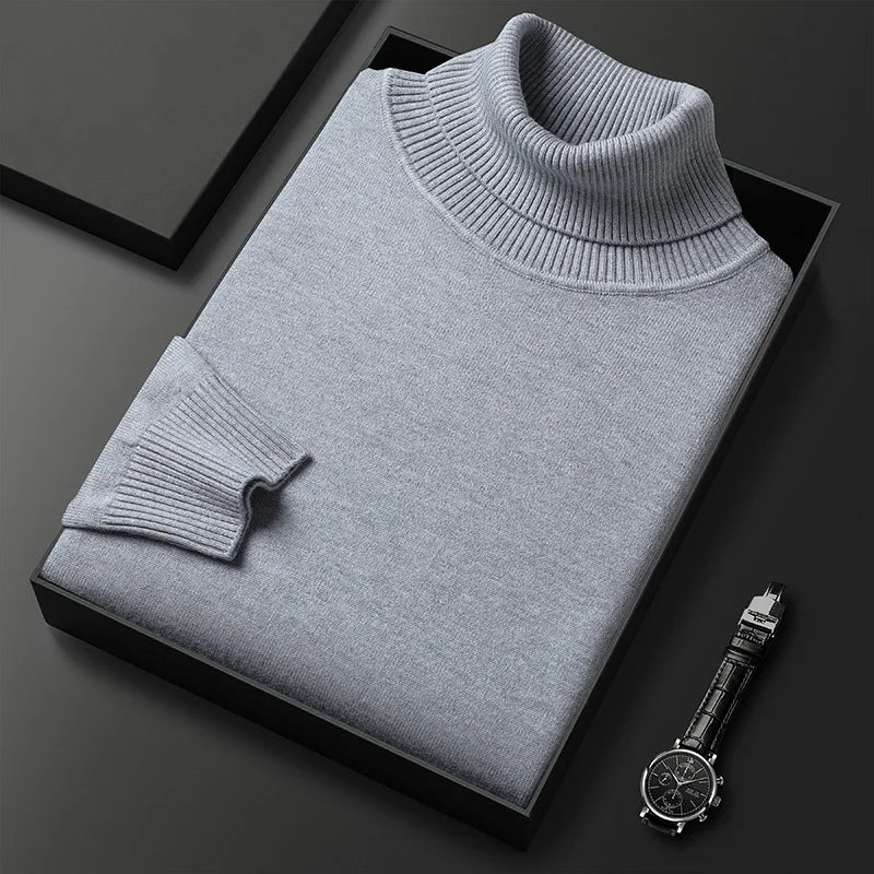 HARRISON OF CALIFORNIA | ELEGANT HIGH NECK SWEATER
