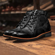 HARRISON OF CALIFORNIA | MEN'S RETRO ROUND TOE BOOTS