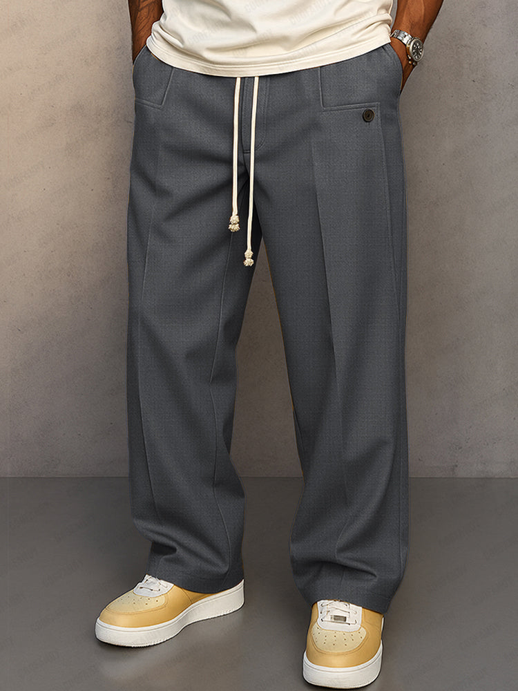 HARRISON OF CALIFORNIA | ELEGANT PANTS WITH TIE