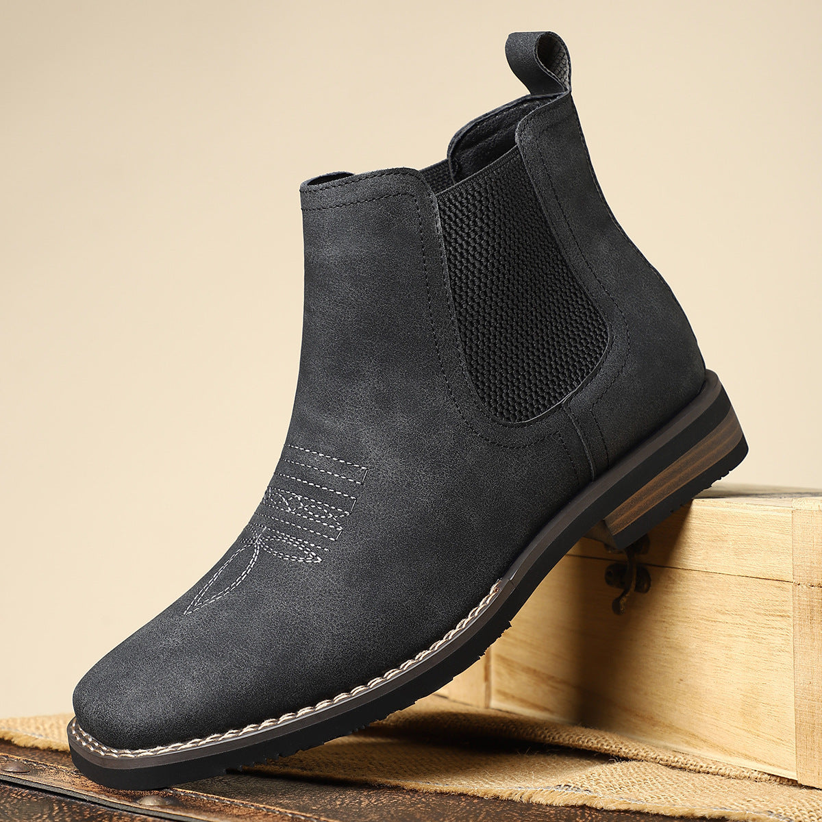 HARRISON OF CALIFORNIA | CLASSIC LEATHER MEN'S BOOTS