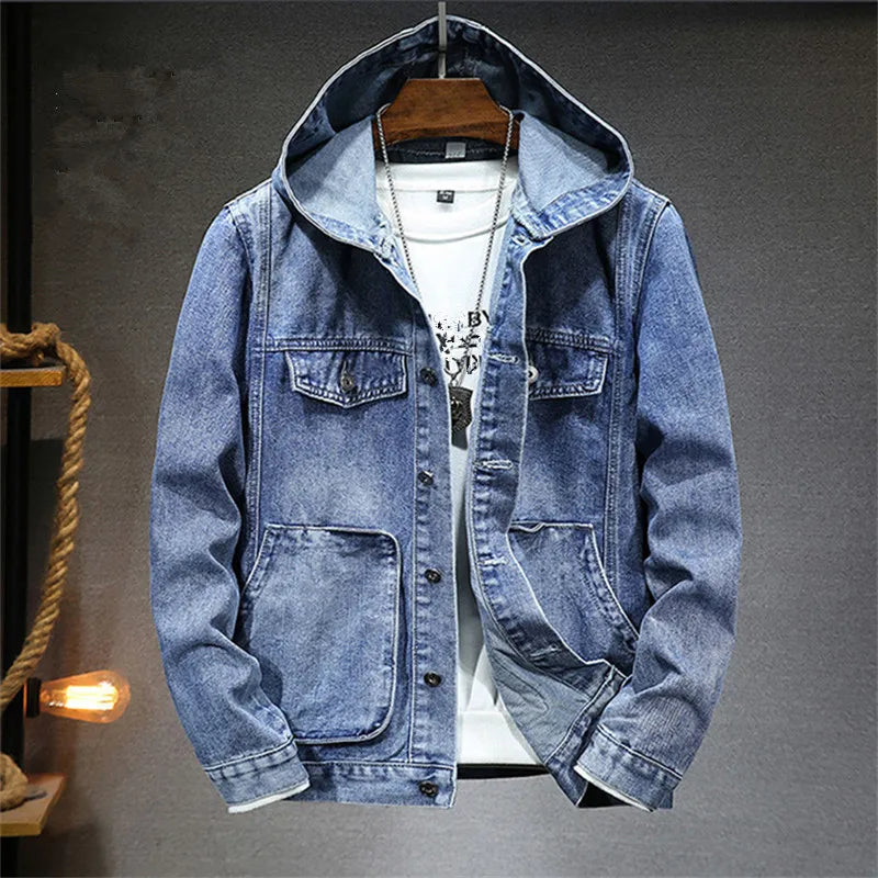 HARRISON OF CALIFORNIA | RETRO DENIM HOODIE
