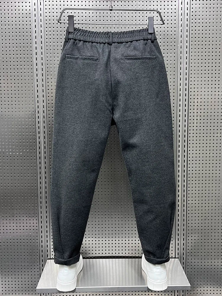 HARRISON OF CALIFORNIA | TAPERED TEXTURED PANTS