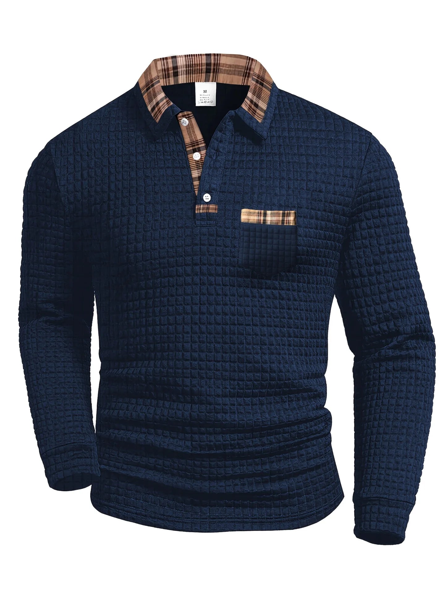 TEXTURED POLO FOR MEN