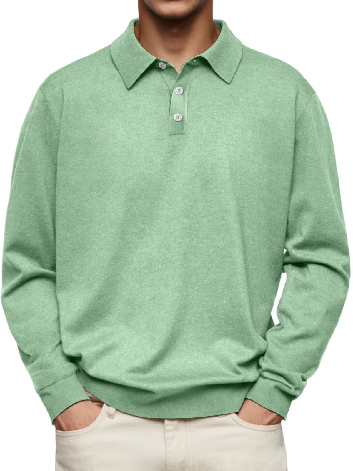 HARRISON OF CALIFORNIA | LONG SLEEVE POLO