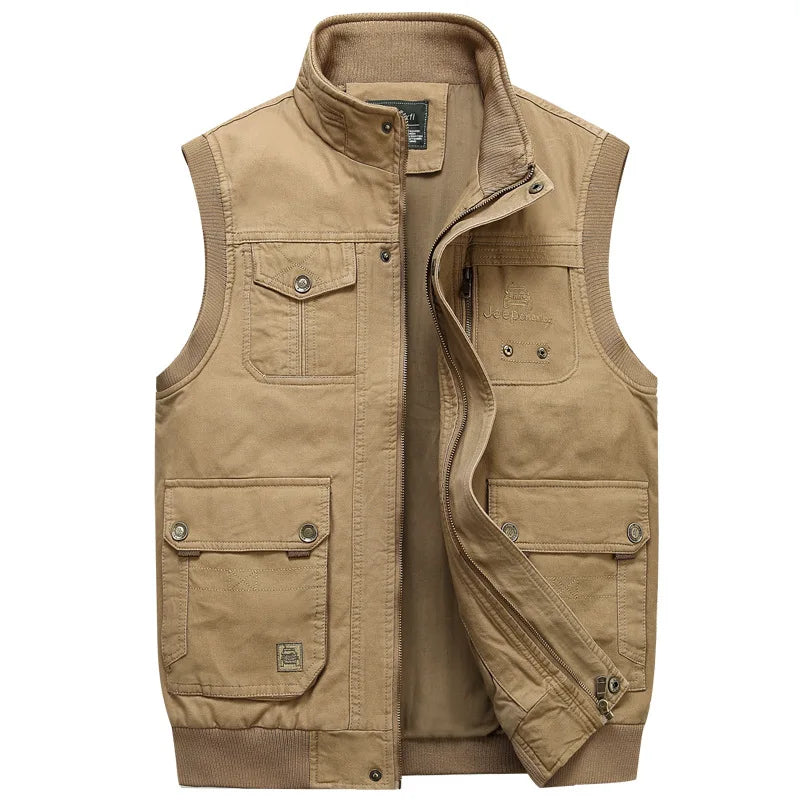 PLUSH ZIP SWEATER FOR MEN