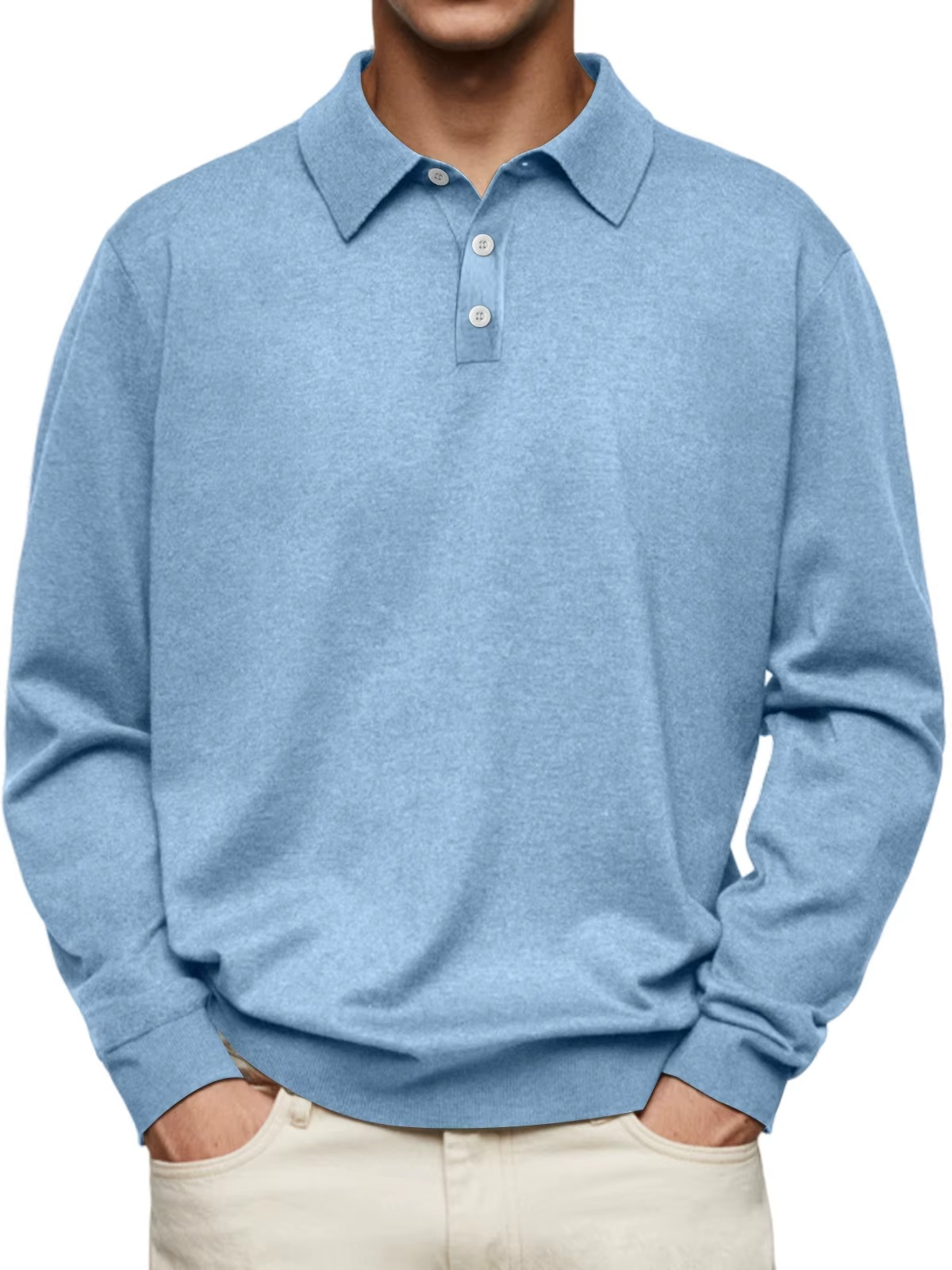 HARRISON OF CALIFORNIA | LONG SLEEVE POLO