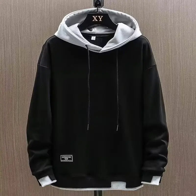 LAYERED LOOK HOODIE FOR MEN