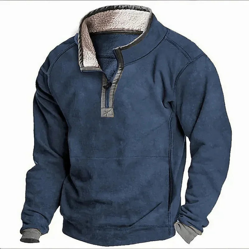 COZY WINTER ZIP SWEATER FOR MEN