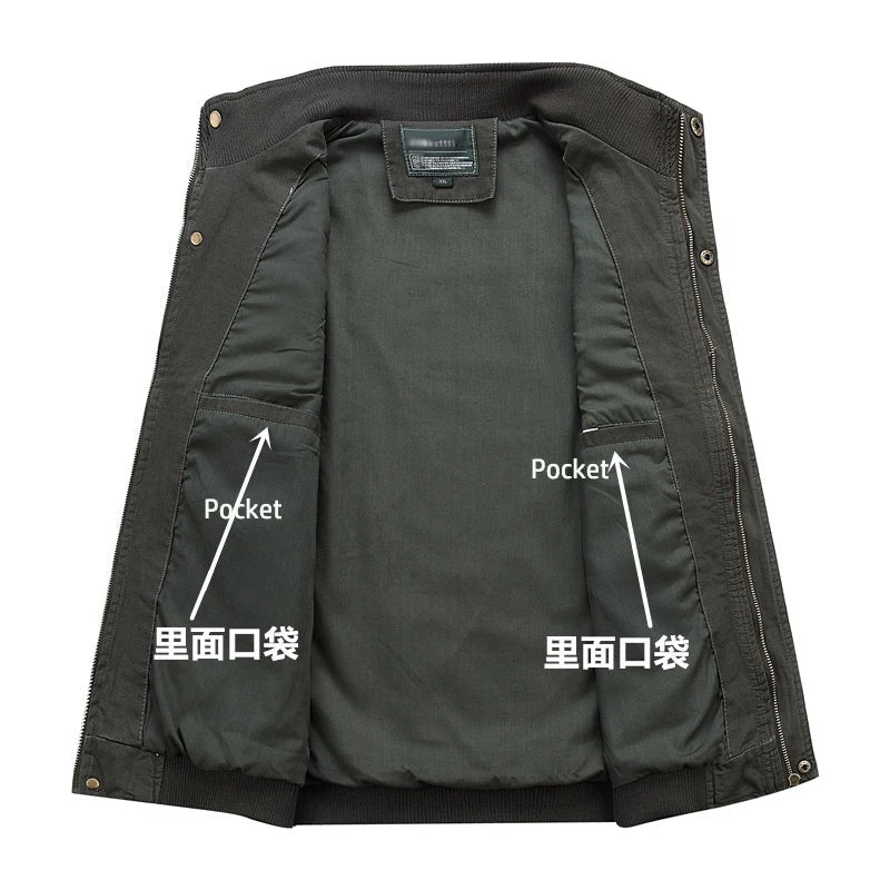 PLUSH ZIP SWEATER FOR MEN