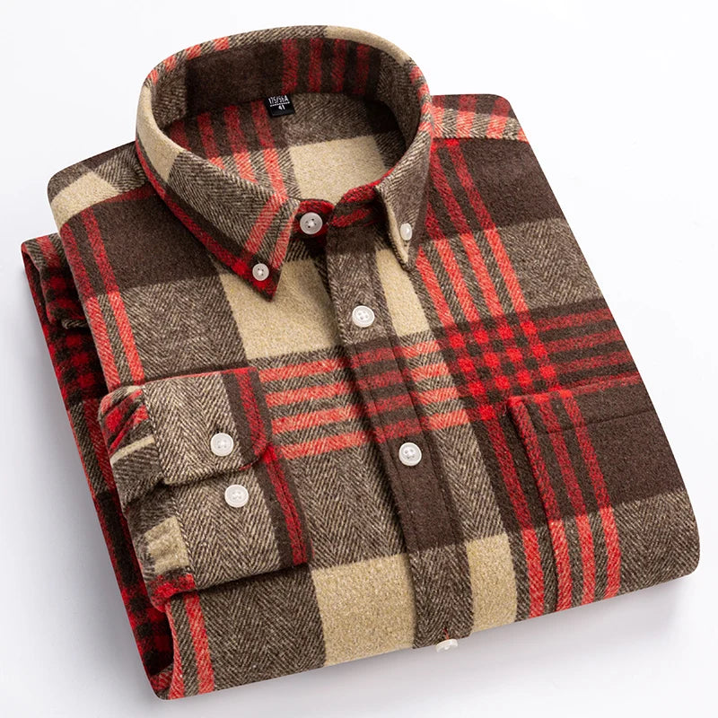 HARRISON OF CALIFORNIA | MODERN CHECK SHIRT FOR MEN