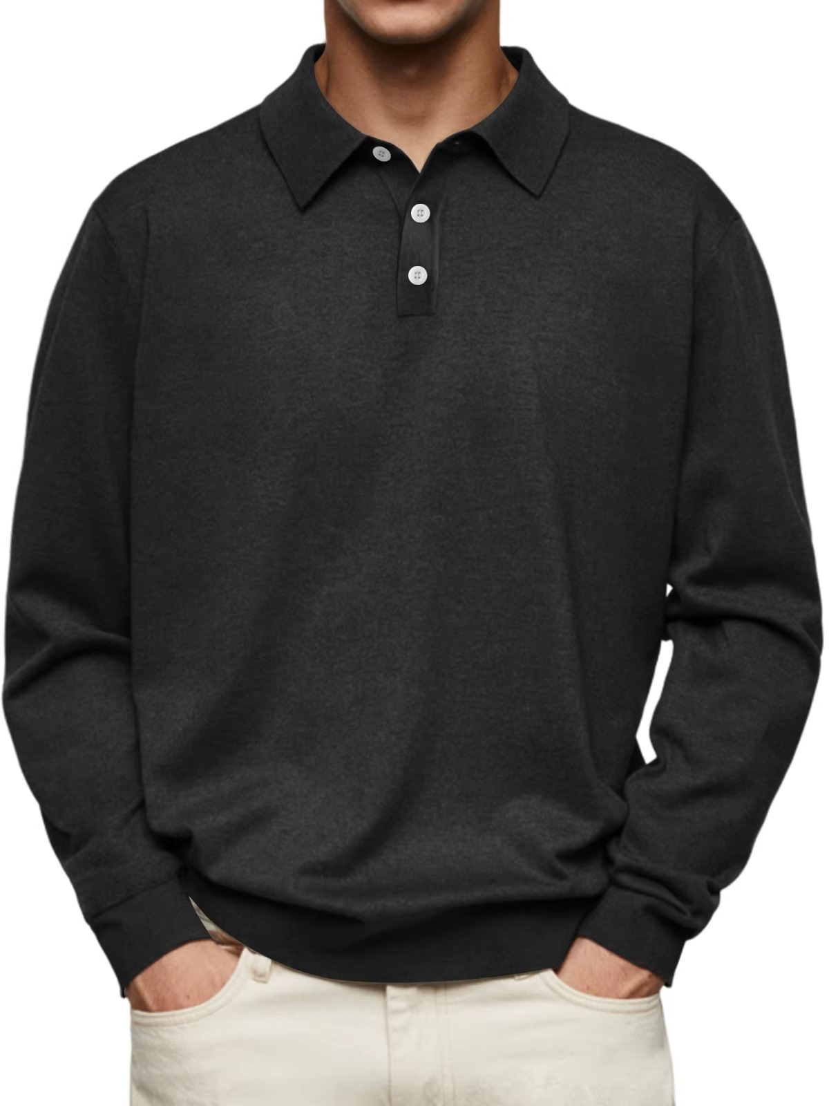 HARRISON OF CALIFORNIA | LONG SLEEVE POLO