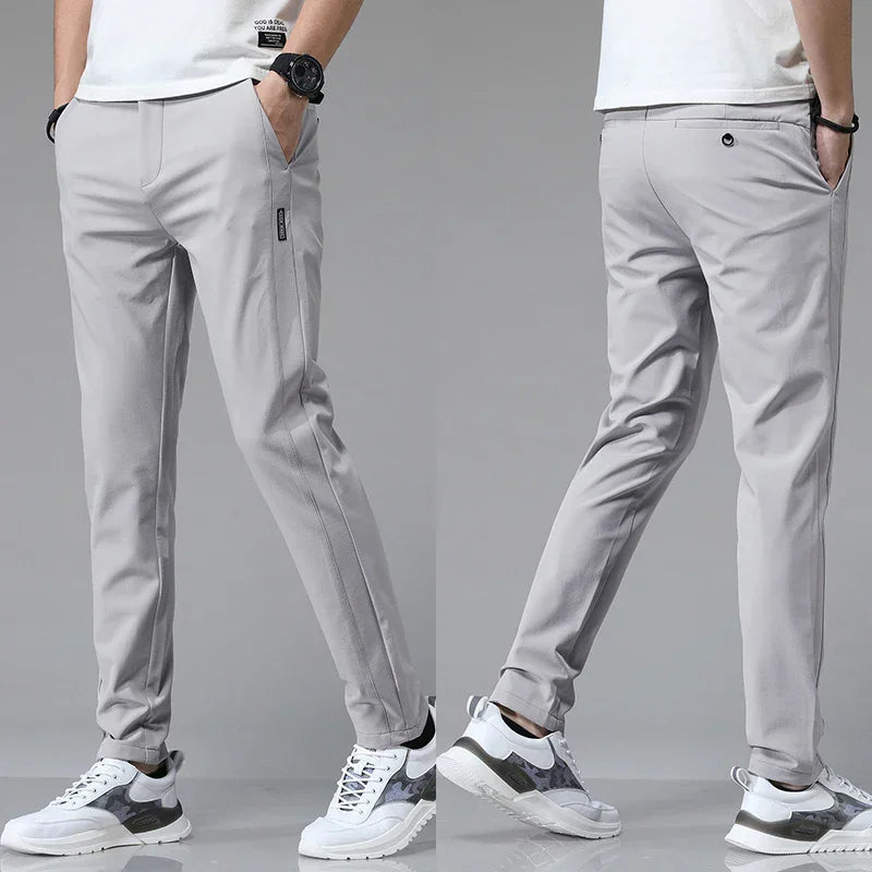 HARRISON OF CALIFORNIA | ULTRA LIGHT SLIMFIT PANTS FOR SUMMER AND SPORTS