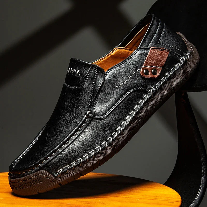 HARRISON OF CALIFORNIA | CLASSIC MEN'S LEATHER LOAFERS