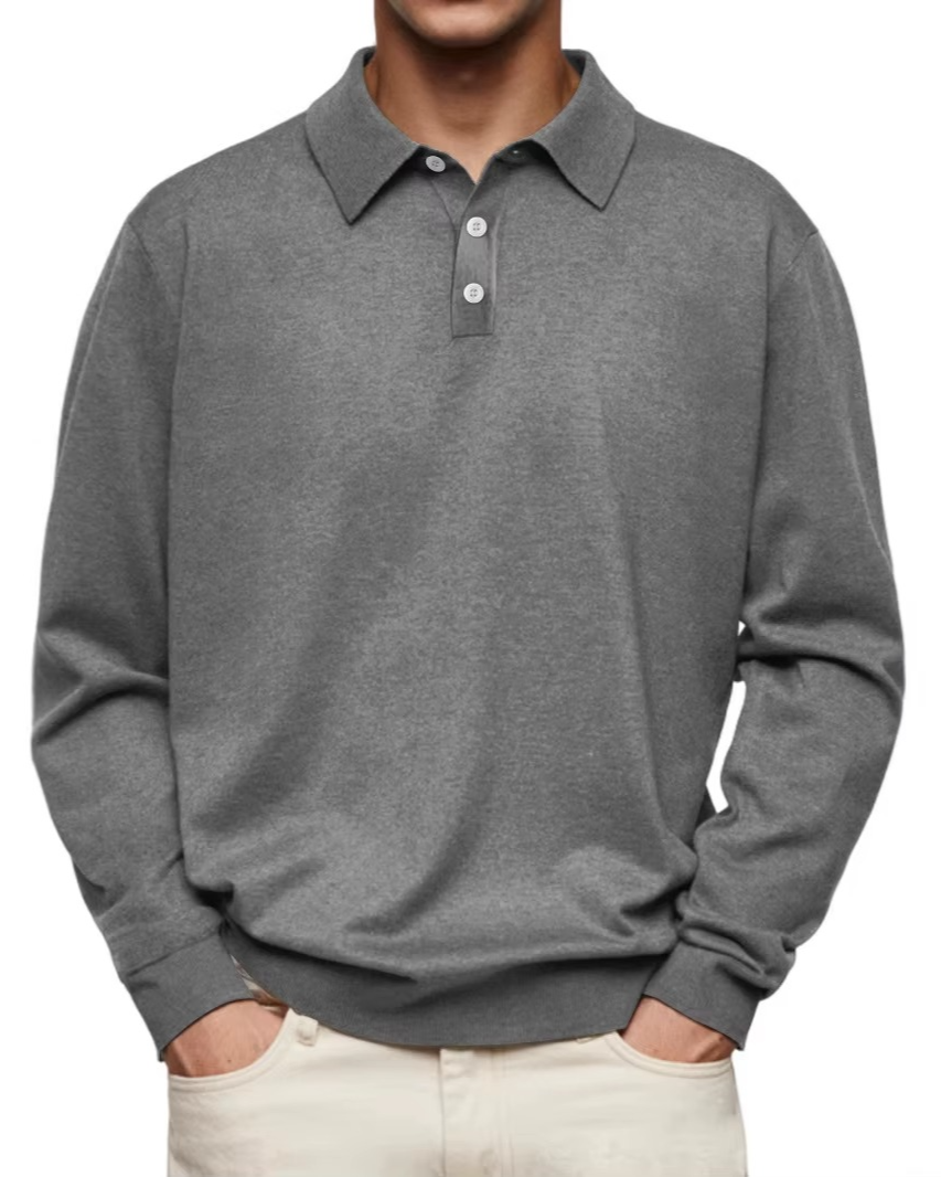 HARRISON OF CALIFORNIA | LONG SLEEVE POLO