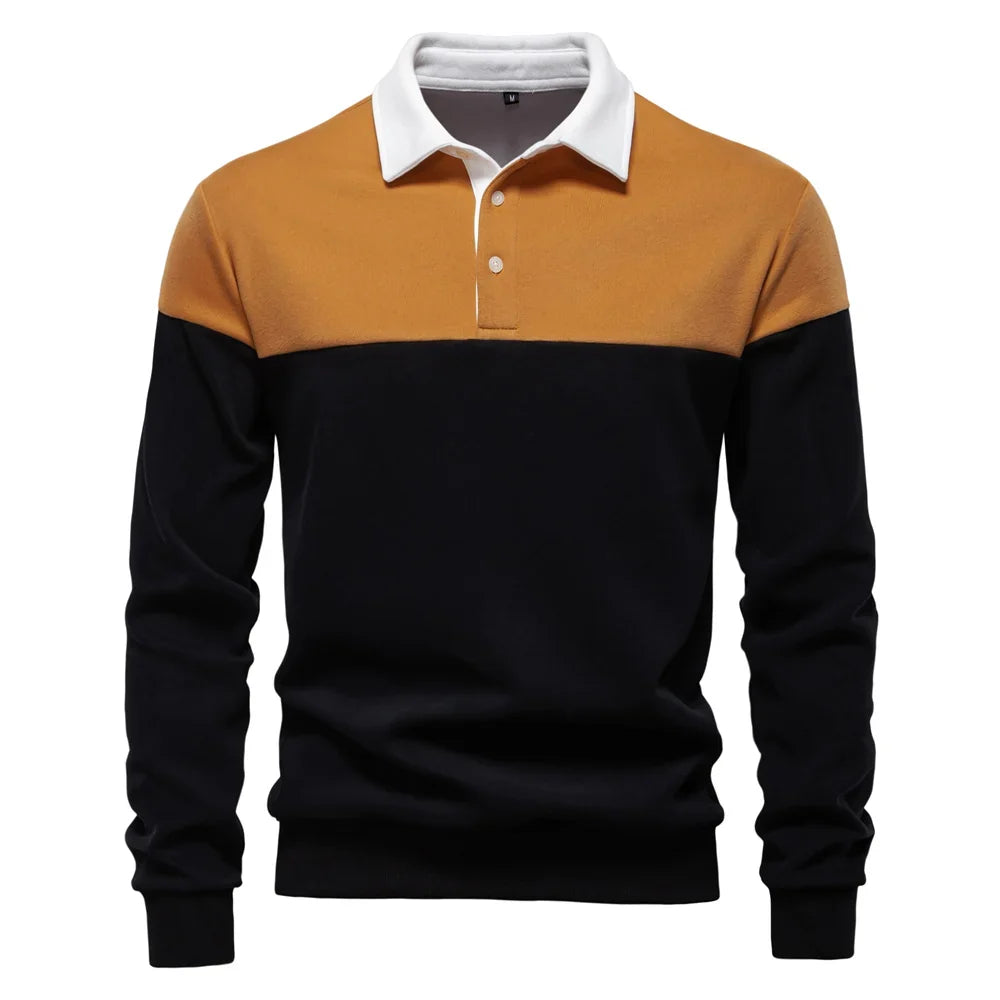 POLO COLLAR WINTER SWEATER FOR MEN