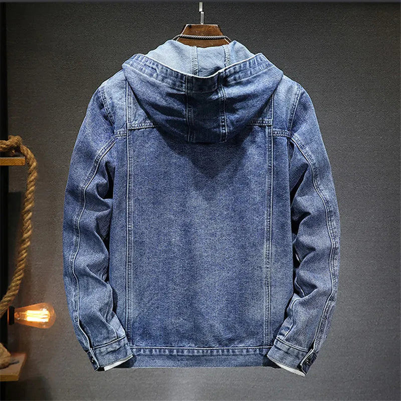 HARRISON OF CALIFORNIA | RETRO DENIM HOODIE
