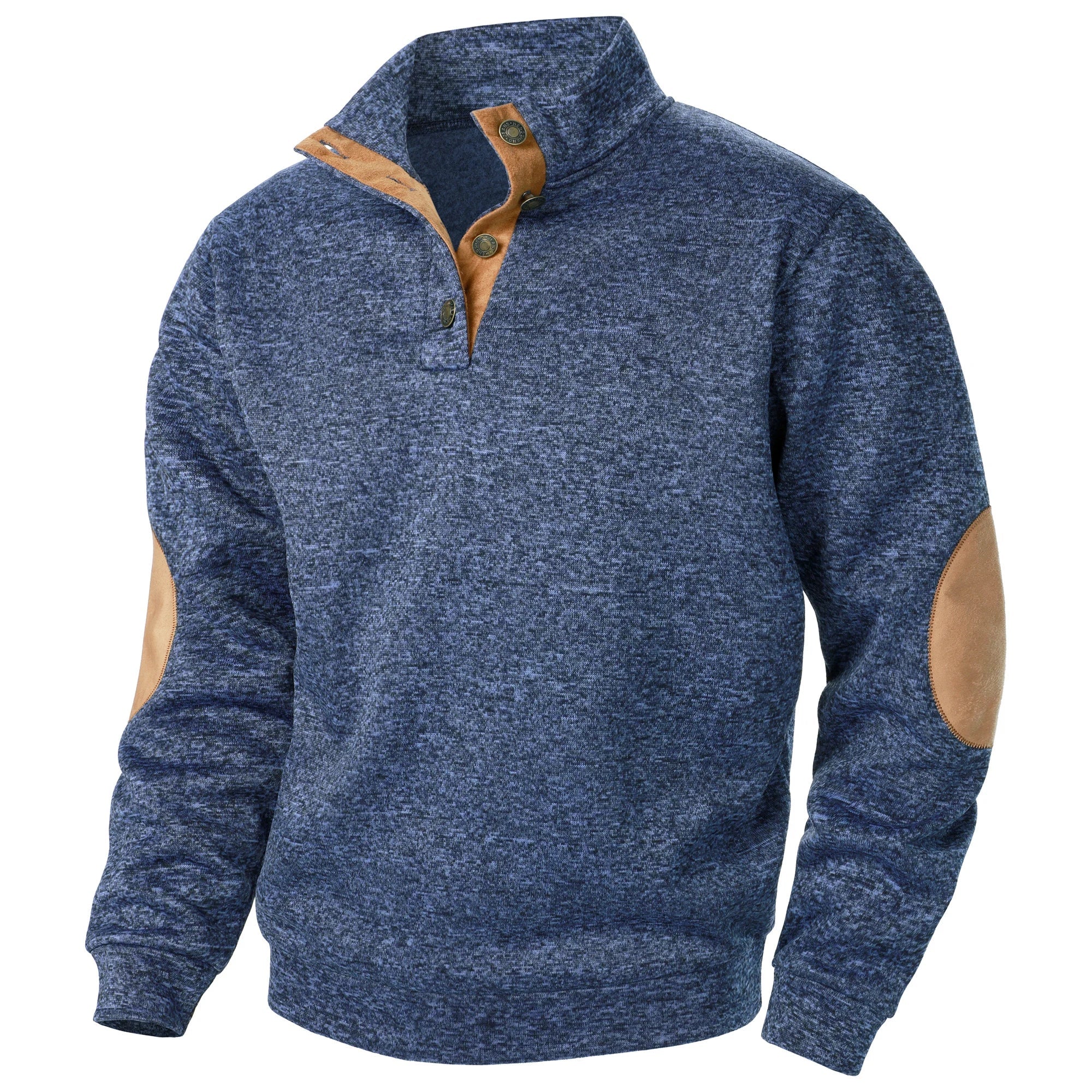 BUTTON-IN KNIT SWEATER FOR MEN