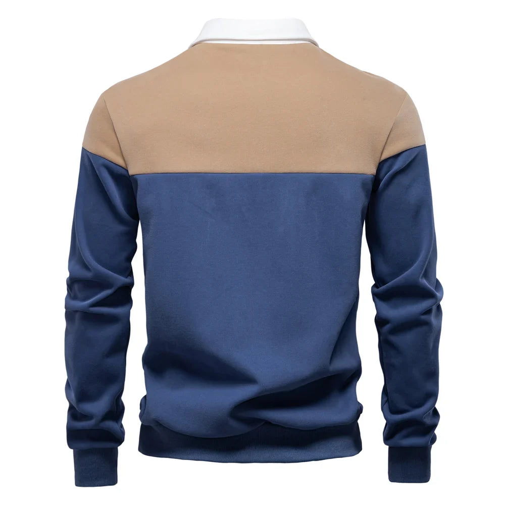 POLO COLLAR WINTER SWEATER FOR MEN