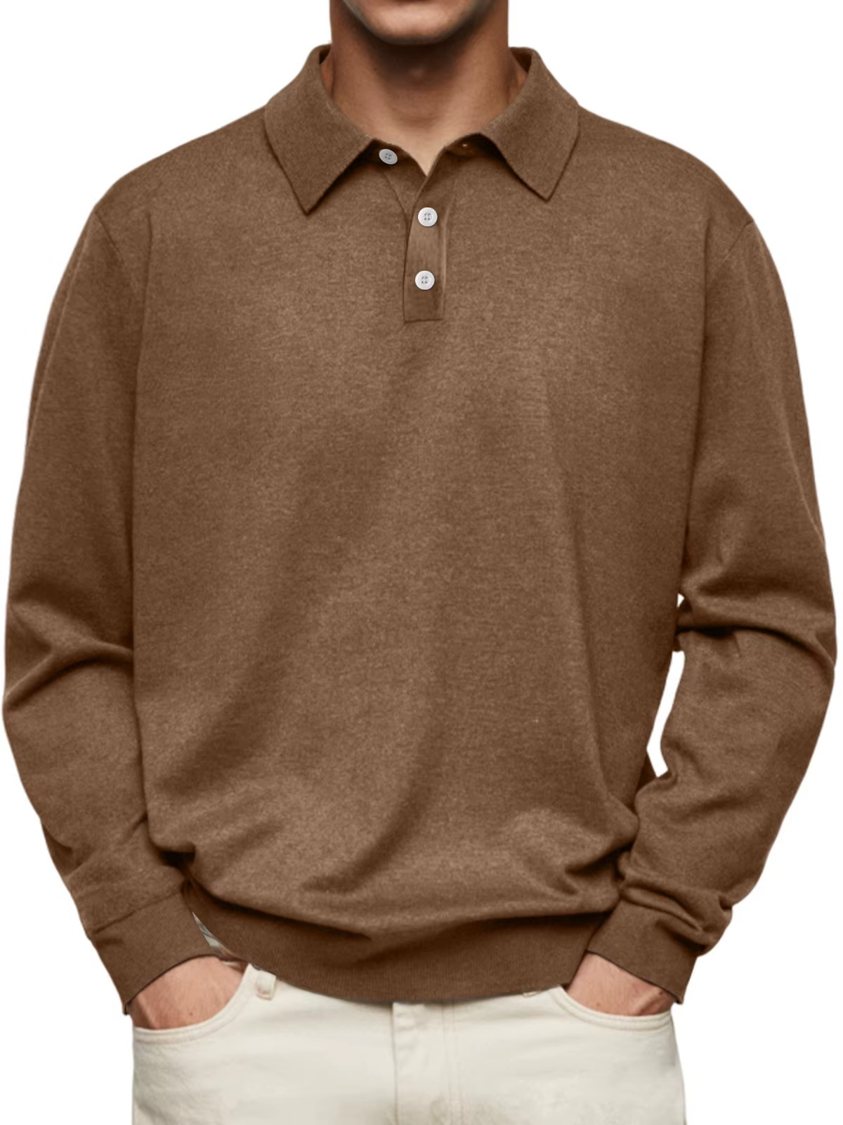 HARRISON OF CALIFORNIA | LONG SLEEVE POLO