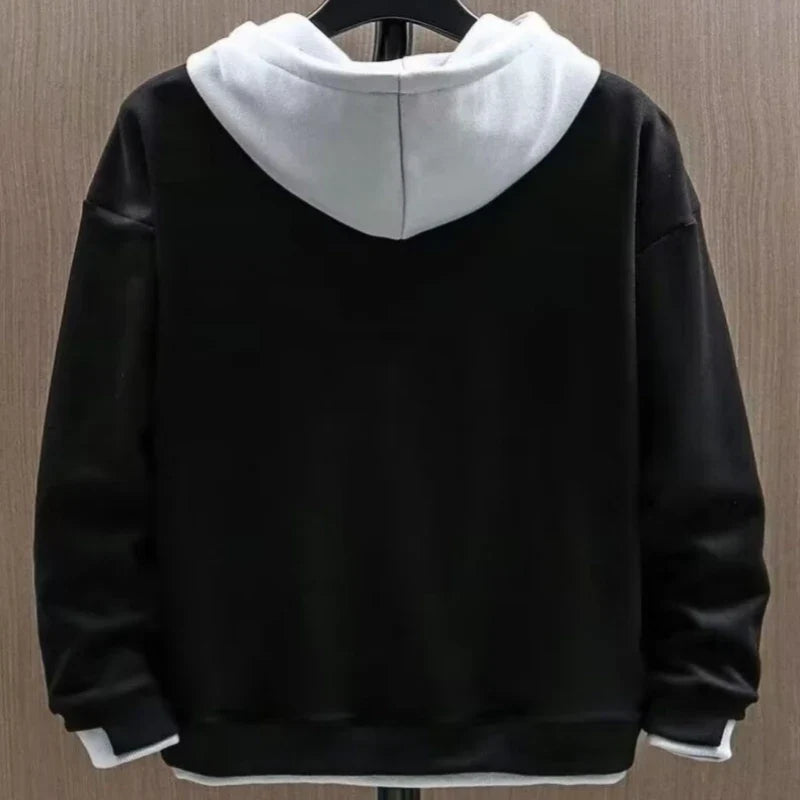 LAYERED LOOK HOODIE FOR MEN