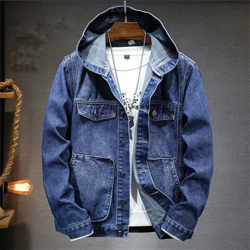 HARRISON OF CALIFORNIA | RETRO DENIM HOODIE