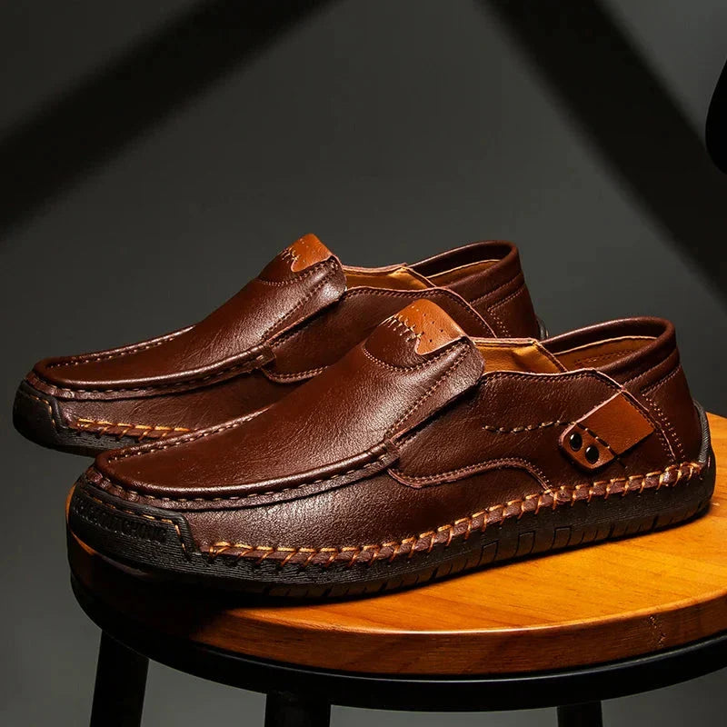 HARRISON OF CALIFORNIA | CLASSIC MEN'S LEATHER LOAFERS