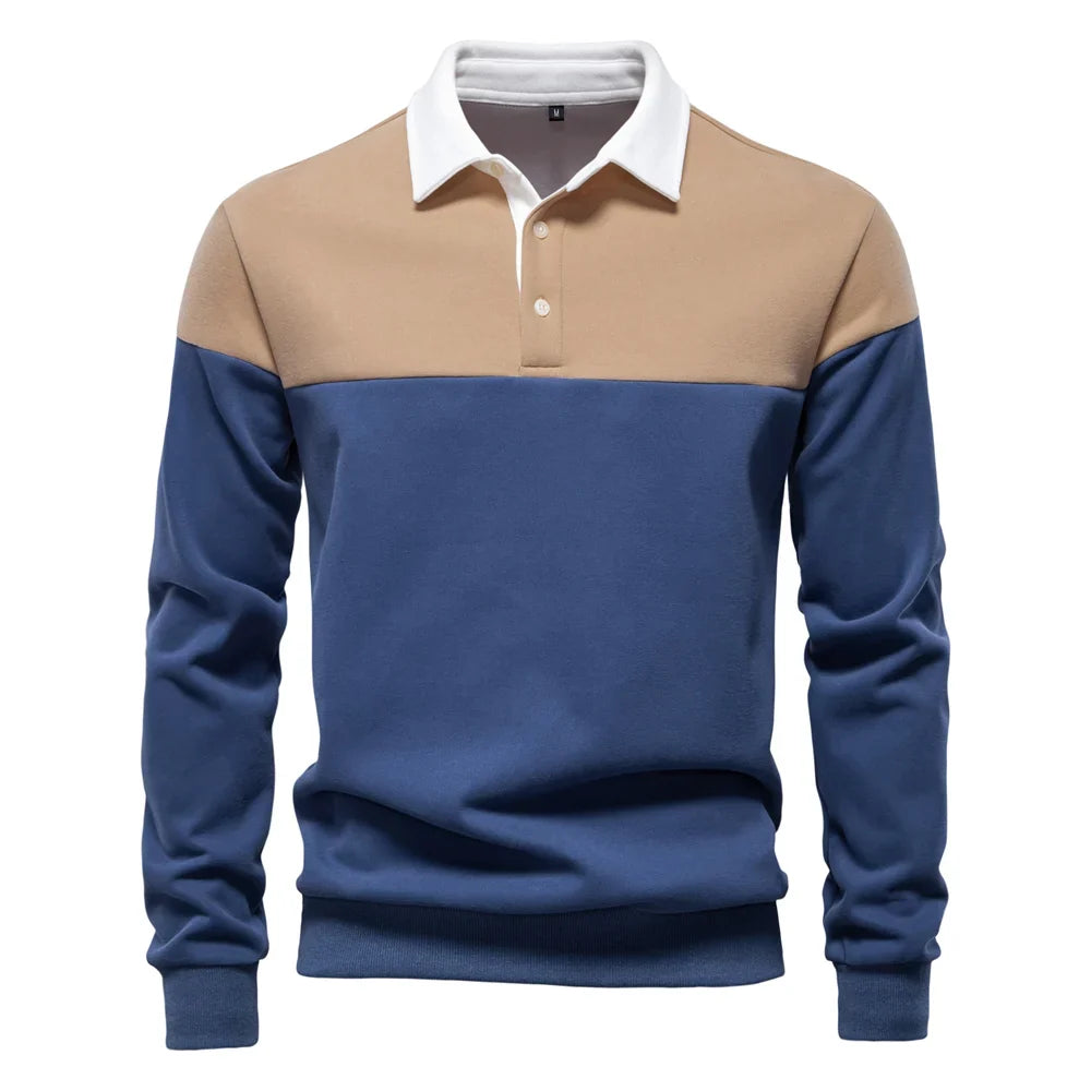 POLO COLLAR WINTER SWEATER FOR MEN