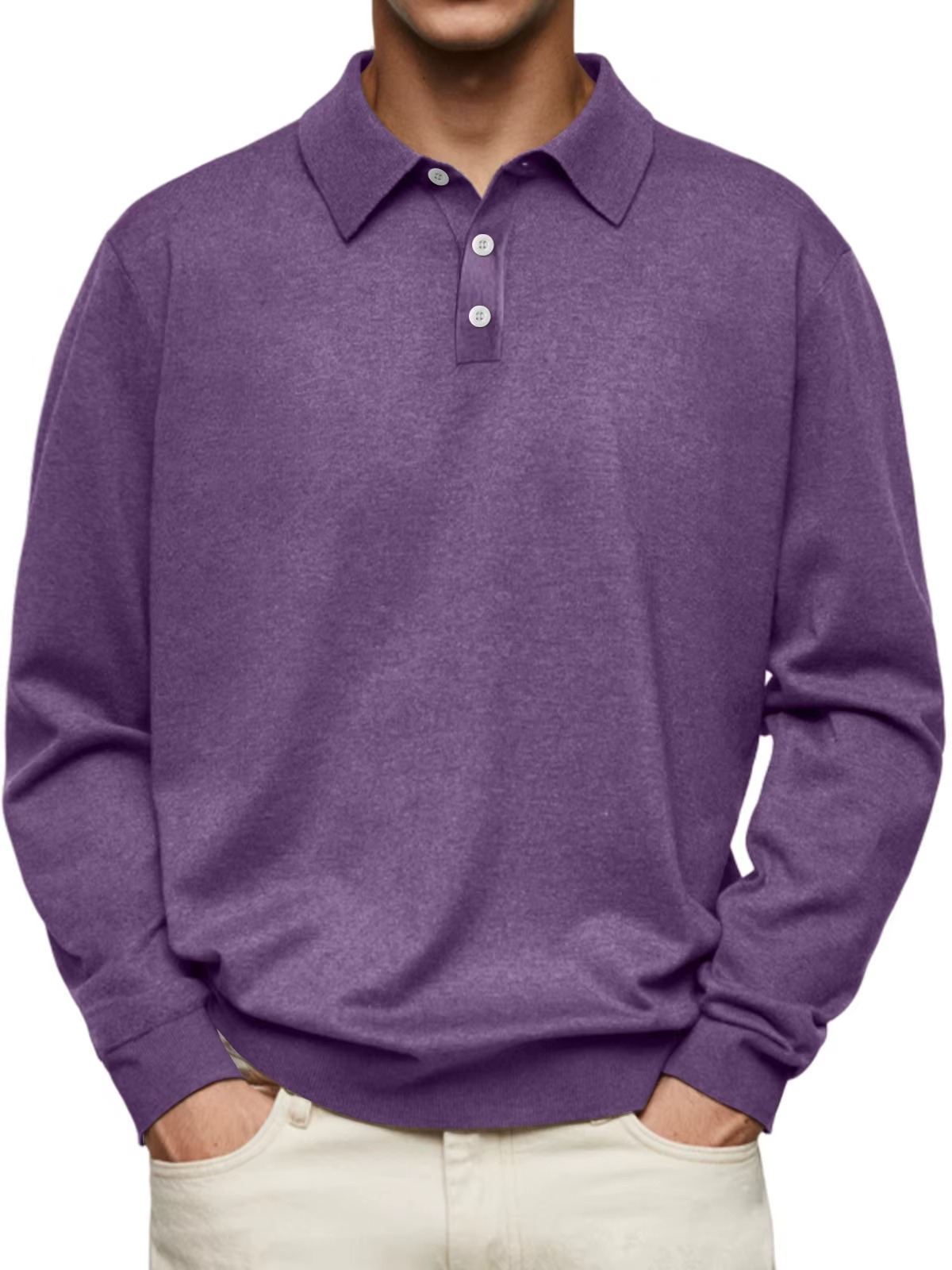 HARRISON OF CALIFORNIA | LONG SLEEVE POLO