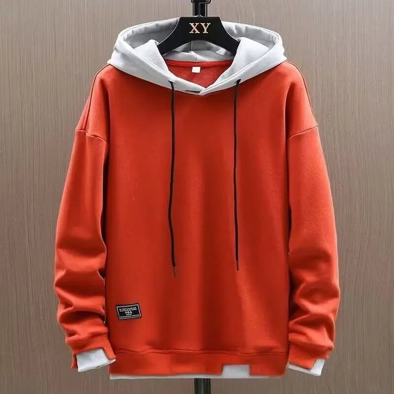 LAYERED LOOK HOODIE FOR MEN