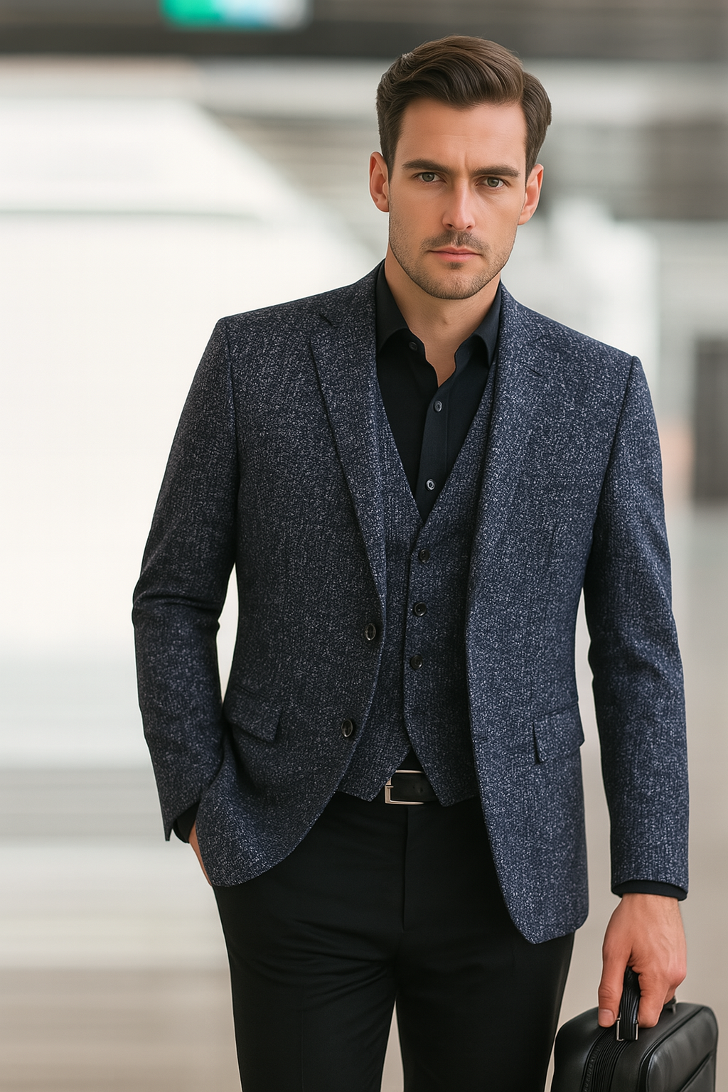 SLIM FIT JACKET FOR MEN