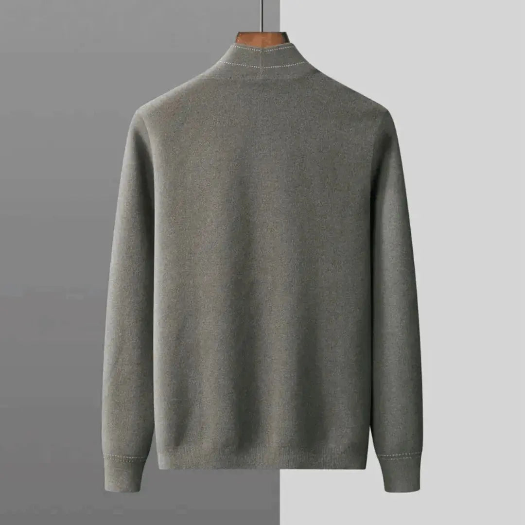 KNIT WOOL CARDIGAN FOR MEN