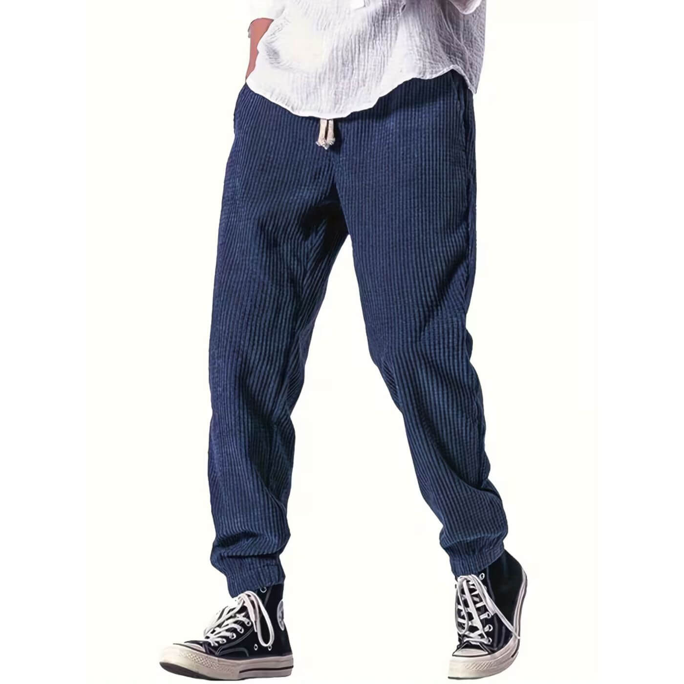 COMFORT-FIT TROUSERS FOR MEN