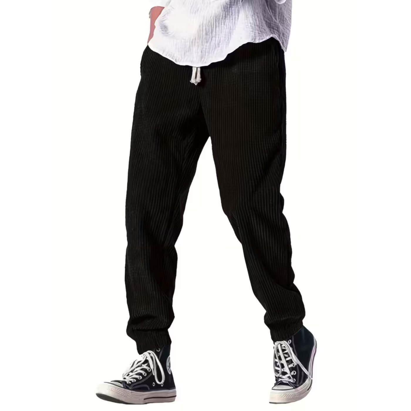 COMFORT-FIT TROUSERS FOR MEN