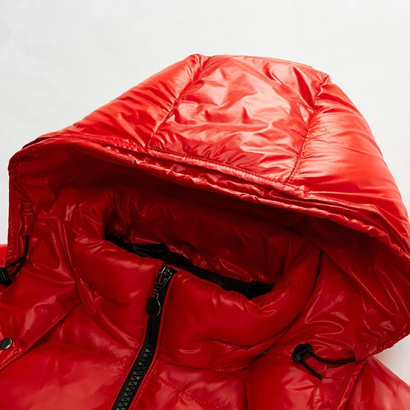 QUILTED HOODED JACKET FOR MEN