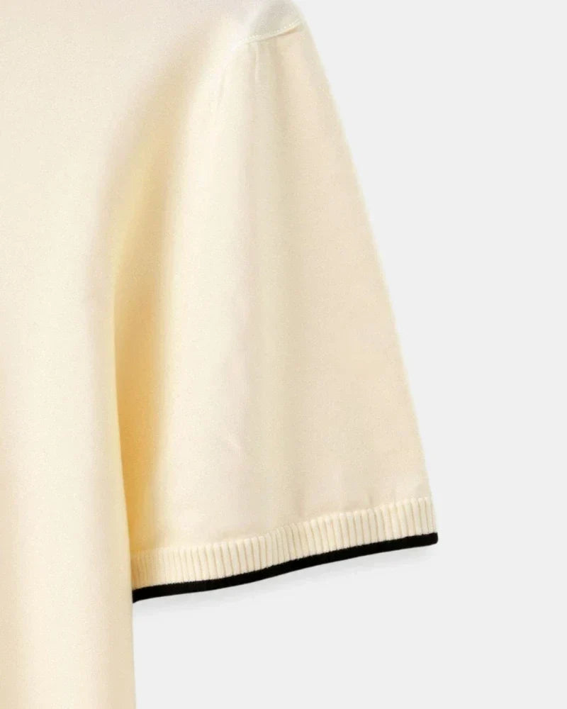 HARRISON OF CALIFORNIA | CUSTOM POLO IN PIQUÉ WITH CONTRASTING DETAILS