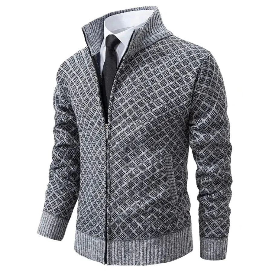 ZIP-UP CARDIGAN FOR MEN