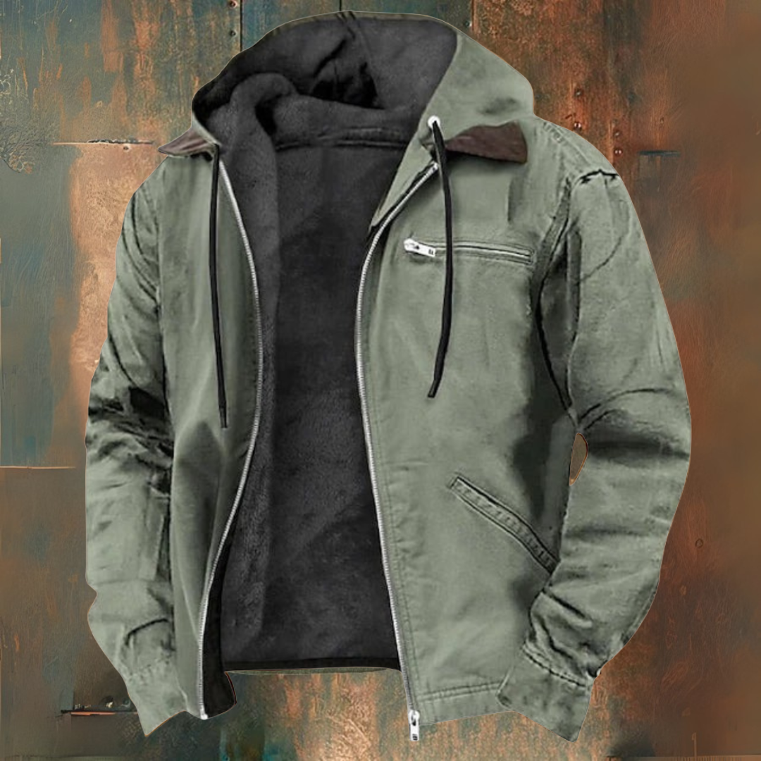 HARRISON OF CALIFORNIA | HOODED ZIP JACKET