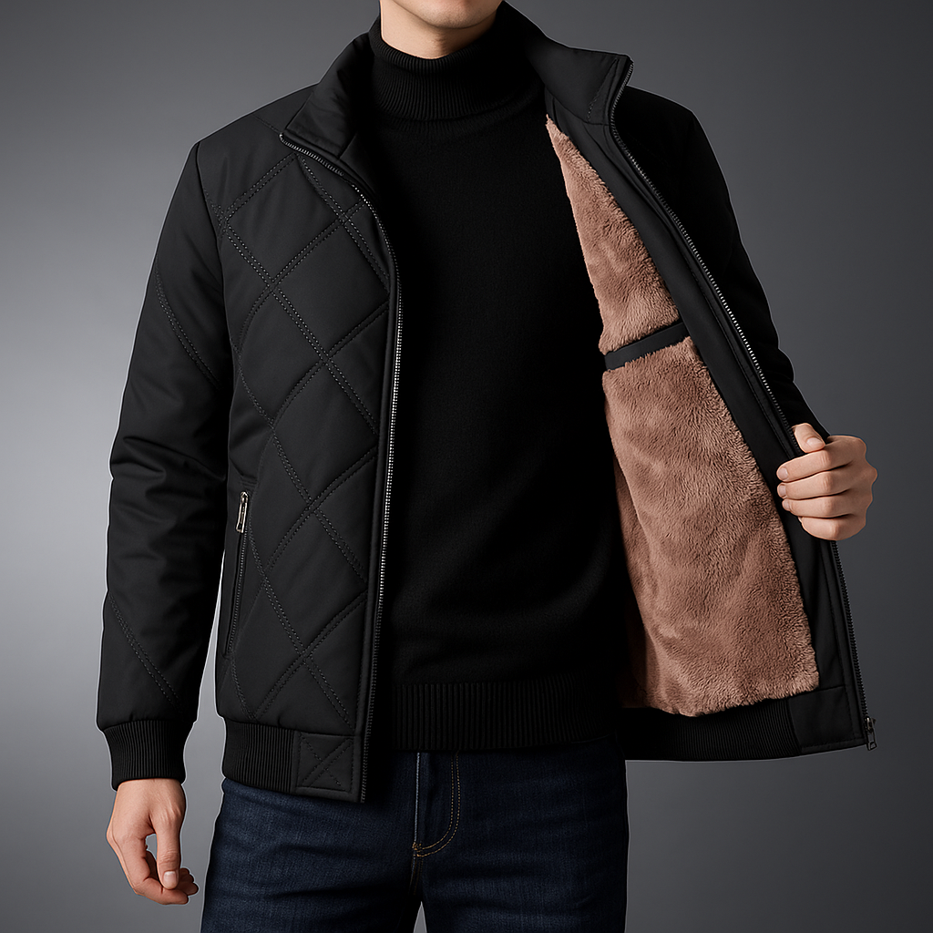HARRISON OF CALIFORNIA | MENS FLEECE PADDING JACKET