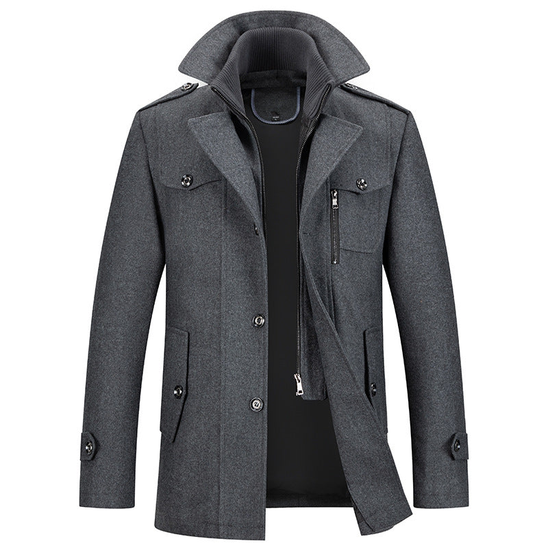 LONG WINTER COAT FOR MEN