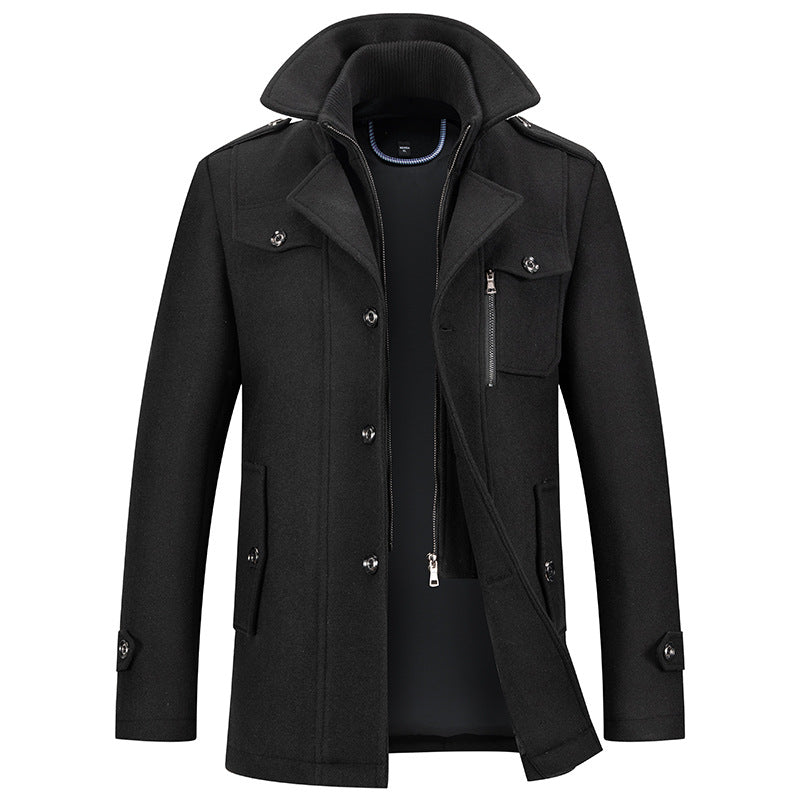 LONG WINTER COAT FOR MEN