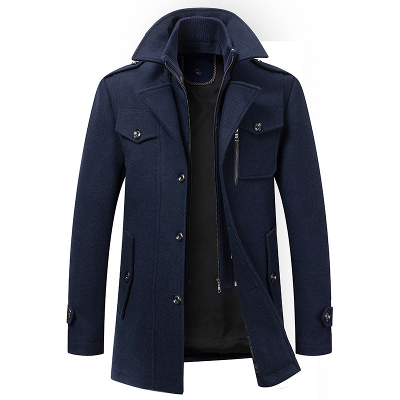 LONG WINTER COAT FOR MEN