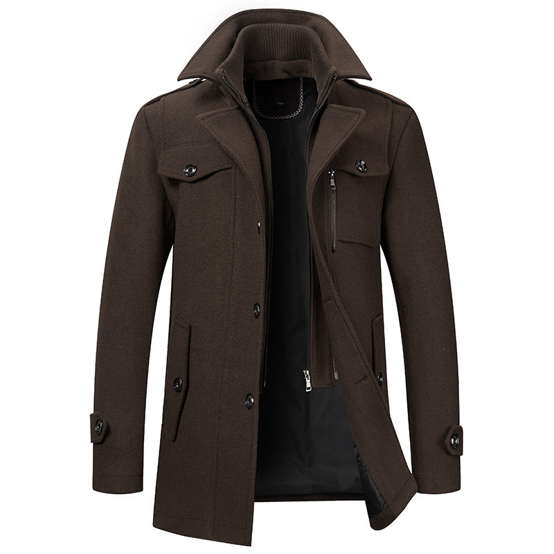 LONG WINTER COAT FOR MEN