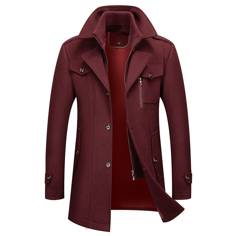 LONG WINTER COAT FOR MEN