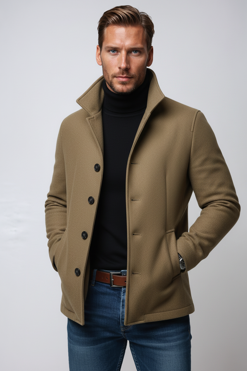 HARRISON OF CALIFORNIA | WINTER WOOL JACKET FOR MEN