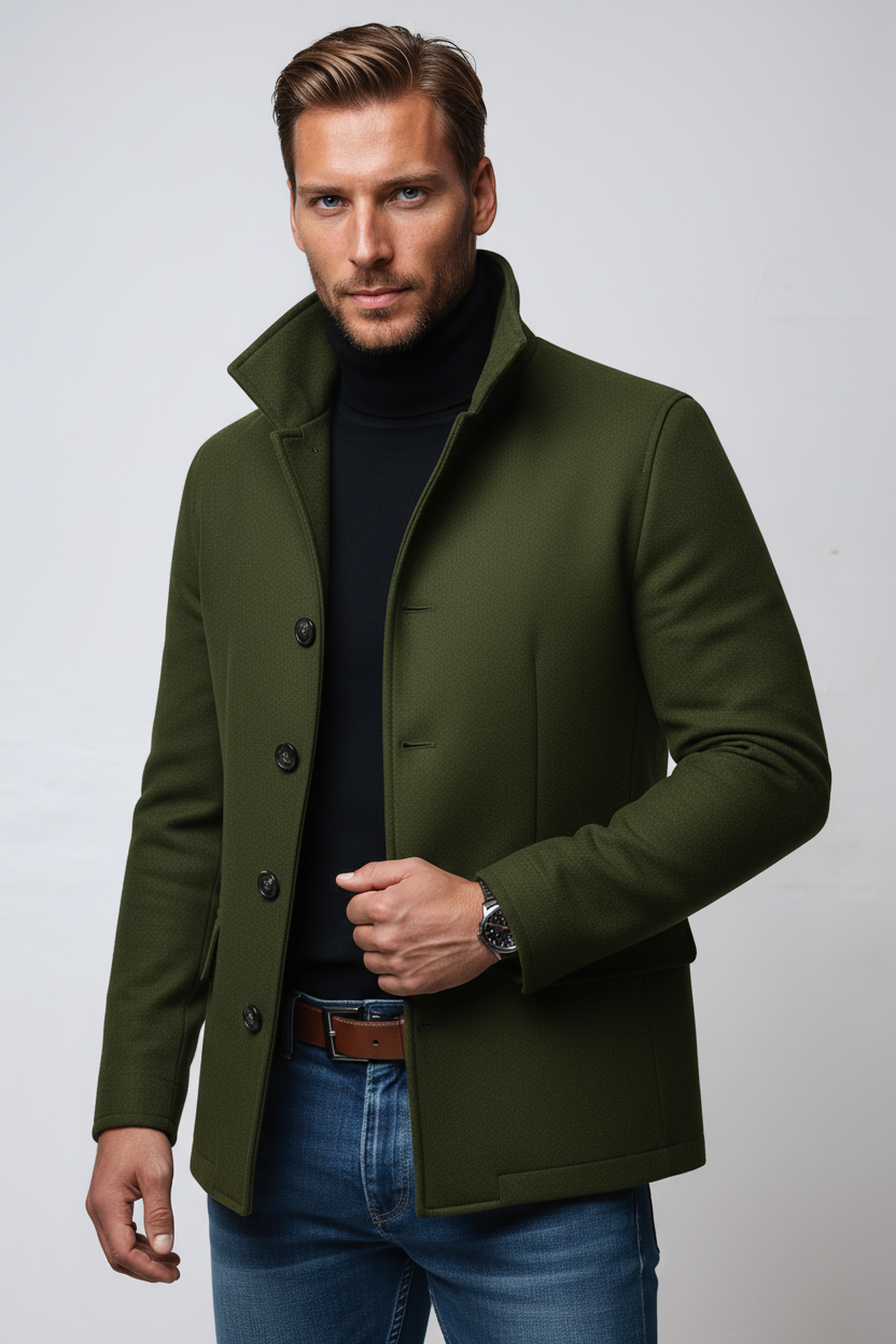HARRISON OF CALIFORNIA | WINTER WOOL JACKET FOR MEN