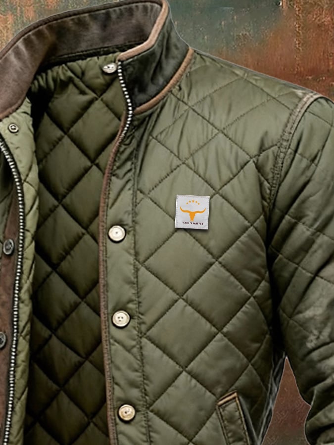 CLASSIC QUILTED JACKET FOR MEN