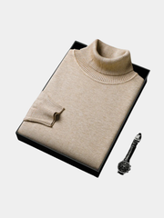 HARRISON OF CALIFORNIA | ELEGANT HIGH NECK SWEATER